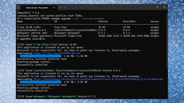 WinGet: la mejor manera de mantener actualizadas las aplicaciones de Windows