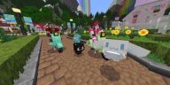 Ahora puedes construir una linda granja con Hello Kitty y sus amigos en Minecraft