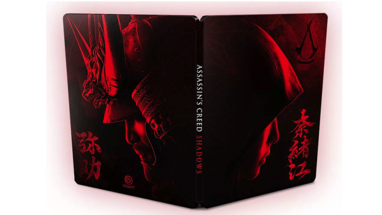 Assassin's Creed Shadows Steelbook Case PREERTER Bonus - Exclusivo para Target