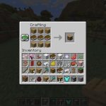 La receta de elaboración de una estantería en Minecraft