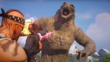 Cómo jugar como Godzilla en Fortnite