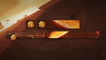 El emblema de Trigonic Amber de Destiny 2.