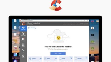 Captura de pantalla del panel de CCleaner Professional 2024.