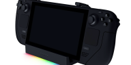 Razer Handheld Dock Chroma con Steam Deck