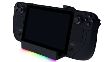 Razer Handheld Dock Chroma con Steam Deck