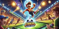 La estrella de portada de Mario-adjacente de Mariostro Strikers Soccer League.