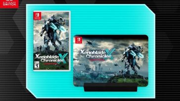 Mini póster de metal exclusivo de Xenoblade Chronicles X Best Buy