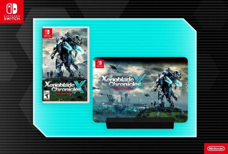 Mini póster de metal exclusivo de Xenoblade Chronicles X Best Buy