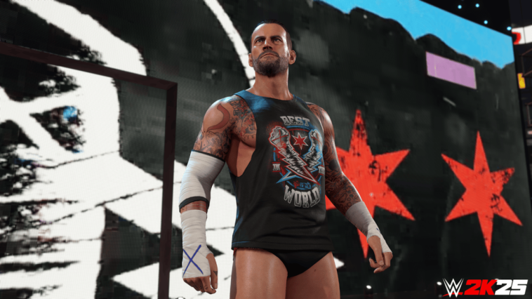 CM Punk en WWE 2K25