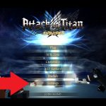 Menú principal de Attack on Titan Evolution