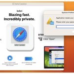 Haga clic con el botón derecho de los MacOS Gatekeeper.