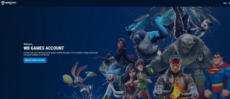 Iniciar sesión en la cuenta de WB Games