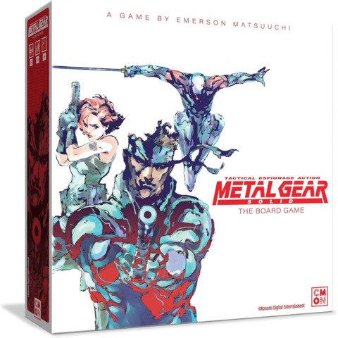 Metal Gear Solid: el juego de mesa ahora está disponible en Amazon, incluye 24 minis