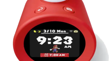 Nintendo Alarmo ahora disponible en los principales minoristas: Mario lo despertará por $ 100