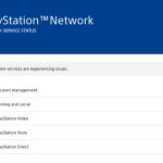 PSN está luchando.