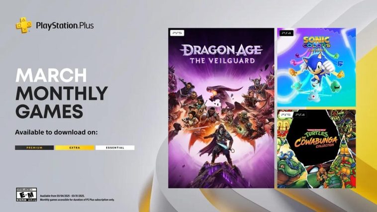 PlayStation Plus Marzo 2025