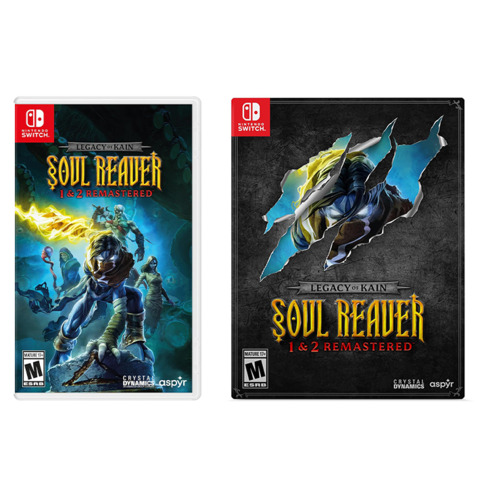 Soul Reaver 1 y 2 remasterizó que reciben lanzamientos físicos en Switch, PS5 este verano