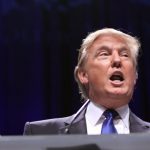 El presidente de los Estados Unidos, Donald Trump, dio un discurso.