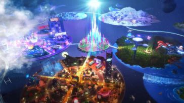 Integración de parques temáticos de Disney Toase con Disney X Fortnite Project