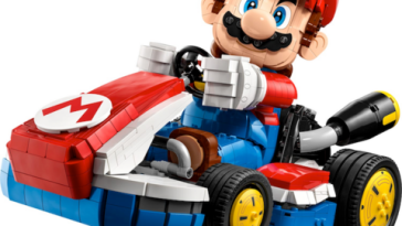 Modelo de exhibición LEGO Mario Kart de 1.972 piezas revelado en Mario Day