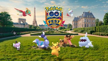 El póster oficial de Pokemon Go Fest: París