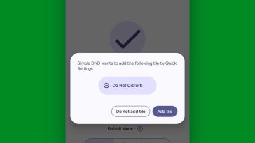 Android no molesta alternar: DND simple