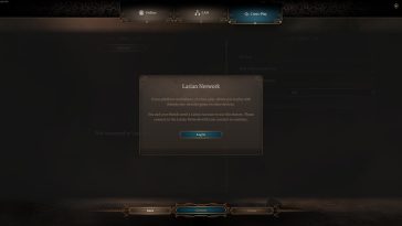 Se requiere una cuenta de Larian para usar el juego cruzado