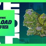 El nuevo mapa de recarga de Fortnite.