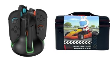 Estación de carga Joy-Con 2 6-en-1 y estuche de transporte todo en uno