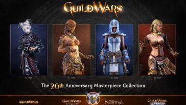 Guild Wars: la colección maestra del 20 aniversario incluye las tres campañas y expansión del juego.