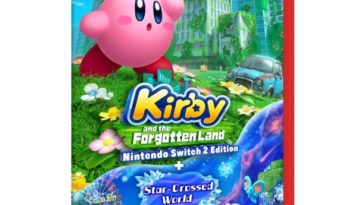 Kirby and the Forgotten Land + Star-Star-Star-Cross Switch 2 Edition Preorders están en vivo