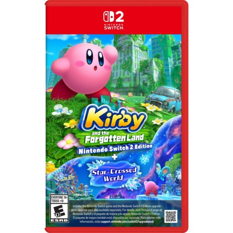 Kirby and the Forgotten Land + Star-Star-Star-Cross Switch 2 Edition Preorders están en vivo