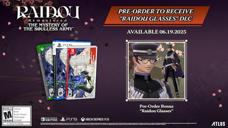 Raidou remasterizó bonos de pedido