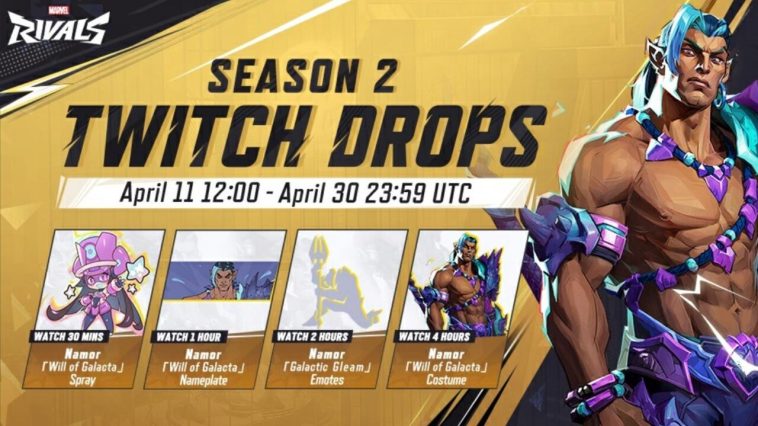 Drops de la twitch de la temporada 2