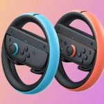Recoge la rueda oficial Joy-Con Wheel para Mario Kart World por solo $ 25