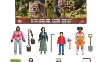 Un nuevo paquete de cifras de películas de Minecraft está en pedido por pedido