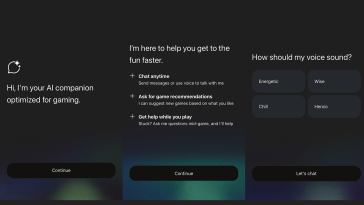 La experiencia de configuración para el copiloto de juegos de Microsoft.