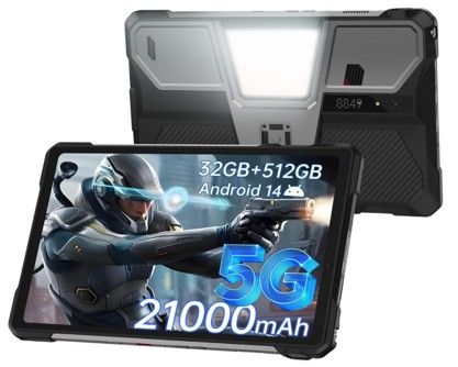 8849 lanza la almohadilla del tanque: la primera tableta resistente 5G del mundo con un proyector DLP de 100 lúmenes incorporado - CoolsMartPhone
