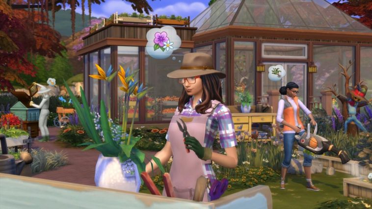 La jardinería es una de las docenas de habilidades que sus Sims pueden aprender en los Sims 4.