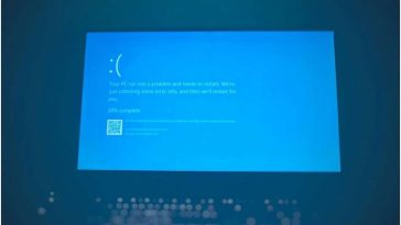 pantalla azul de la muerte