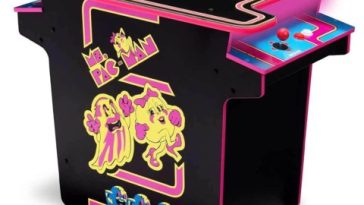 Arcade1up lanza la nueva máquina de arcade de la Sra. Pac-Man