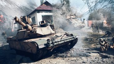 Tanques en el campo de batalla 6