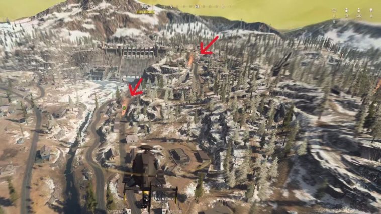 Busque estas señales de humo en el mapa