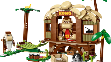 Casa del árbol de Donkey Kong (555 piezas)