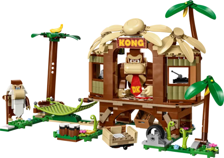Casa del árbol de Donkey Kong (555 piezas)
