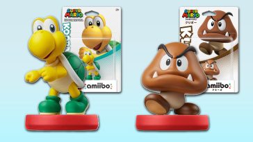 Serie Super Mario Amiibo - Koopa Troopa y Goomba