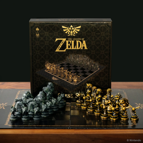 El juego de ajedrez de la leyenda del coleccionista de Zelda reabastecido en Amazon