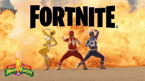 Es la hora de morfina en el increíble teaser de Power-Action Power Rangers de Fortnite