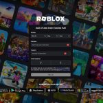 Así es como se ve el sitio web de Roblox cuando lo visita en su PC por primera vez.
