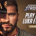 El arte promocional de Blizzard Luka Dončić para el evento Overwatch 2.